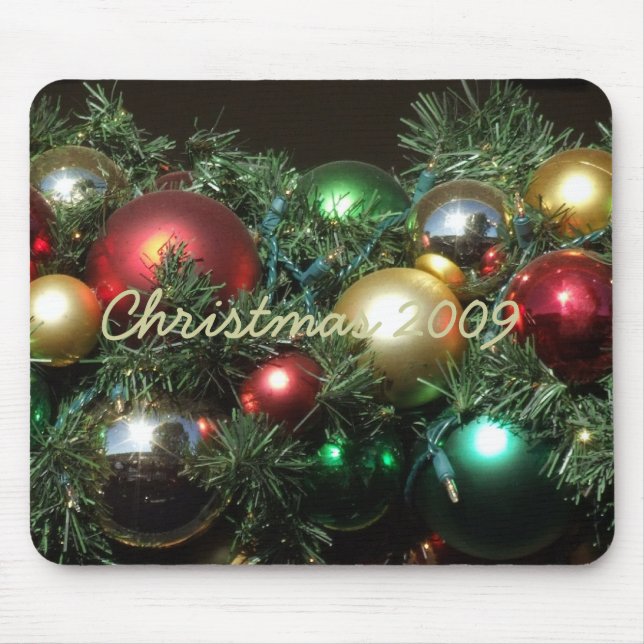 PERSONALIZE CHRISTMAS MOUSE MAT (Front)