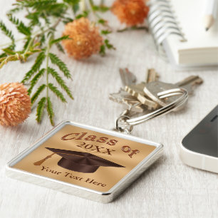 PERSONALIZE College Graduation Gifts for Boyfriend Key Ring