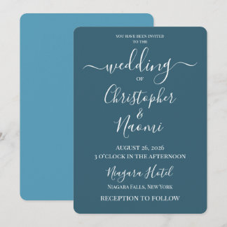 PERSONALIZE - Create Your Own Customised Wedding Invitation