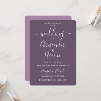 PERSONALIZE - Create Your Own Customised Wedding Invitation