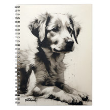 PERSONALIZE: Cute Puppy | Notebook Journal