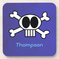 Personalize Cute Skull and Crossbones