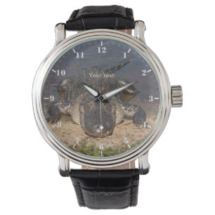 Personalize Face to Face with the Alligator Watch
