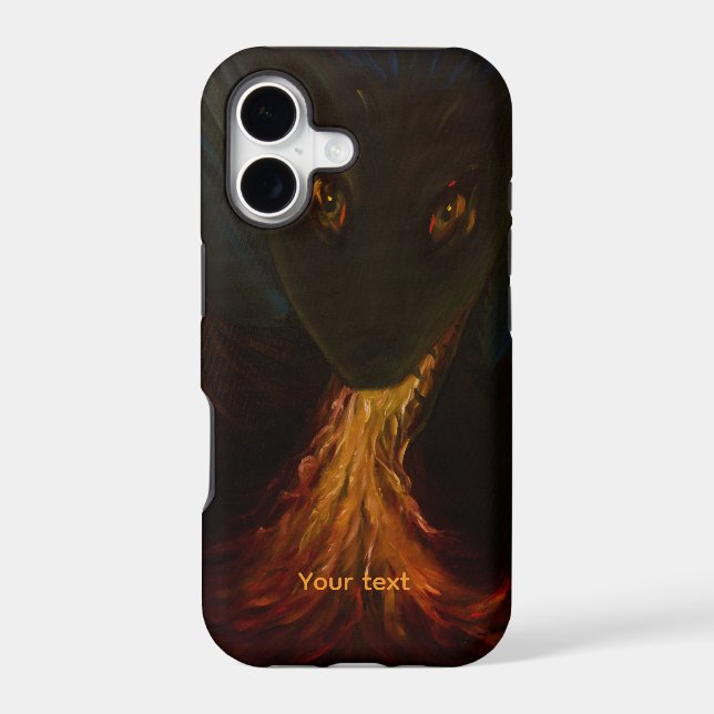 Personalize Fire Dragon art  (Back)