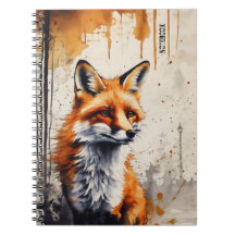 PERSONALIZE: Fox | Notebook Journal
