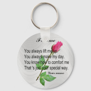 PERSONALIZE FRIEND-KEYCHAIN KEY RING
