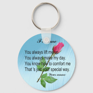 PERSONALIZE FRIEND-KEYCHAIN KEY RING