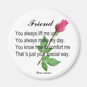 PERSONALIZE FRIEND -MAGNET MAGNET