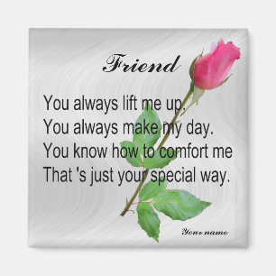 PERSONALIZE FRIEND -MAGNET MAGNET