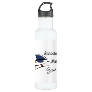 Personalize Graduation Balloon 710 Ml Water Bottle