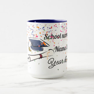 Personalize Graduation Balloon Mug
