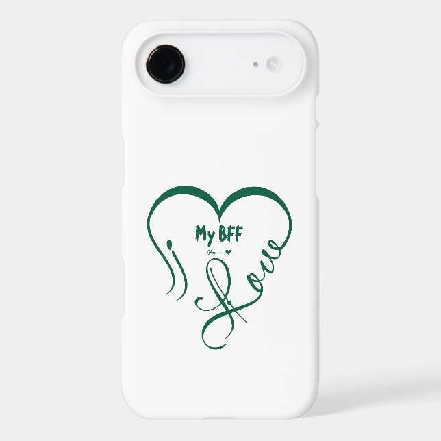 Personalize I Love My BFF • You = ♥ (Back)