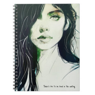PERSONALIZE: Illustrated Portrait   Notebook