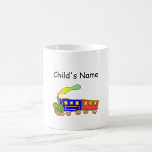Personalize Kids Choo Choo Train Milk Juice Mug 