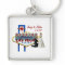 Personalize Las Vegas Wedding Keepsake Keychain