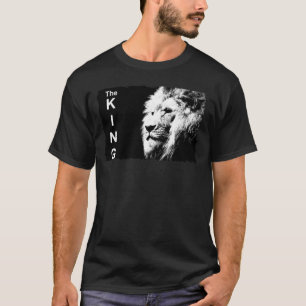 Personalize Modern Pop Art Lion Head Elegant Trend T-Shirt