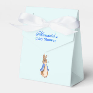 Personalize Name Peter the Rabbit Baby Shower Favour Box