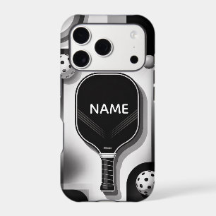Personalize Name Pickleball Paddle And Ball Design