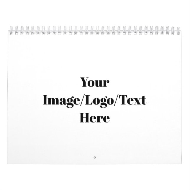 Personalize or Customize Calendar (Cover)