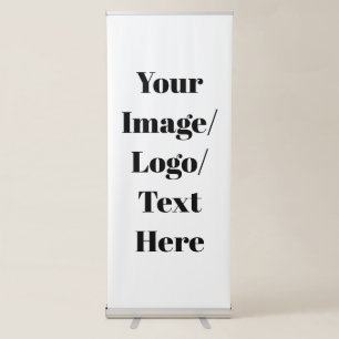 Personalize or Customize Retractable Banner