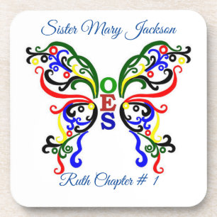 Personalize Order of Eastern Star  Coaster