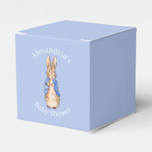 Personalize Peter the rabbit Baby Shower Favour Box