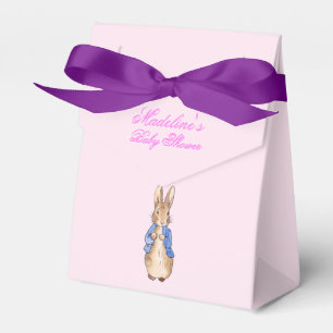 Personalize Peter the Rabbit Baby Shower Favour Box