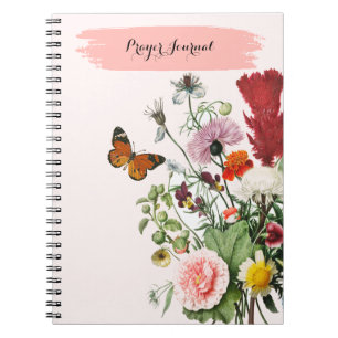 PERSONALIZE: - Prayer Journal + Flowers