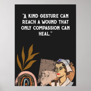 Personalize quotes for medical center, hospital poster