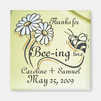 PERSONALIZE SAVE THE DATE MAGNET