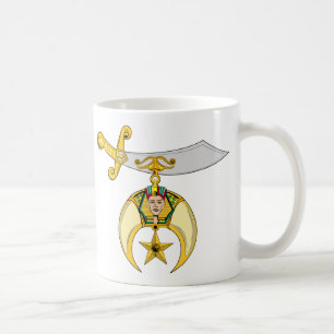 PERSONALIZE SHRINERS' EMBLEM COFFEE MUG