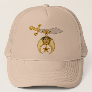 PERSONALIZE SHRINERS' EMBLEM TRUCKER HAT