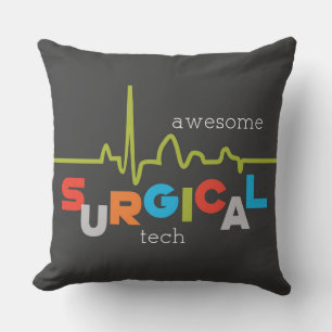 Personalize, Surgical Tech Week Awesome Cushion