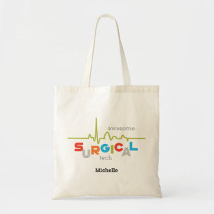 Personalize, Surgical Tech Week Awesome Tote Bag