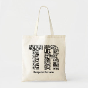 Personalize Therapeutic Recreation Therapist Tote Bag