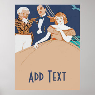 Personalize Vintage Opera Poster