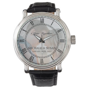 Personalize Wedding Anniversary Man (Your Photo) Watch