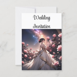 Personalize Wedding Invitation Elegant Custom
