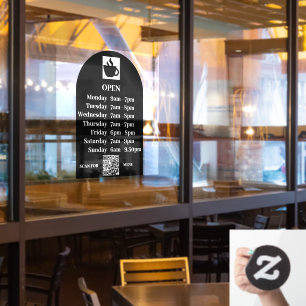 Personalize Window/Door Decals Opening/Menu Info