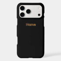 Personalize With A Name Black