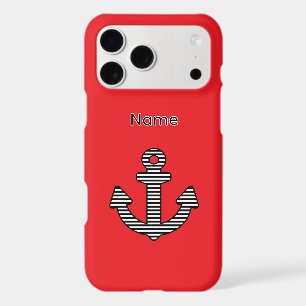 Personalize With A Name Red Anchor