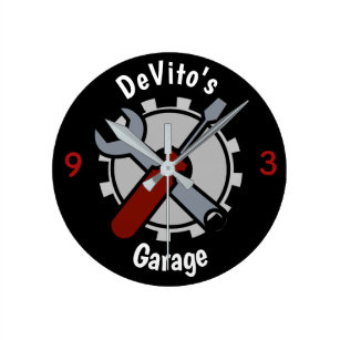 Car Wall Clocks Zazzle Uk