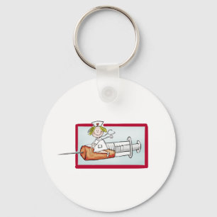 Personalize with name - The Super Nurse Key Ring