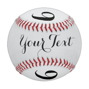 Personalize you text baseball