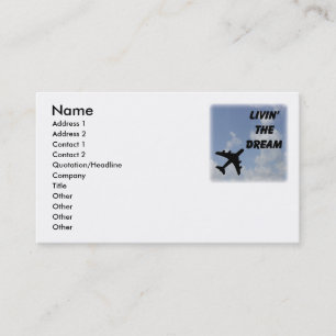 PERSONALIZE Your Dreams Business Card