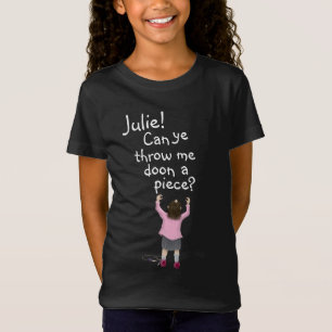 Personalizeable. Scottish ‘jeely piece’ kid T-Shirt