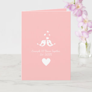 Personalized 10 Years Together Anniversary Card