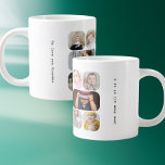 Personalized 13 Photos and Text Large Coffee Mug<br><div class="desc">Personalized 13 Photos and Text - Photo keepsake giant mug from Ricaso - add your own photos and text - ideal as a wonderful photo keepsake gift for anyone</div>