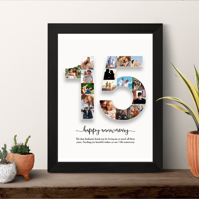 Personalized 15th Anniversary Poster (Creator Uploaded)