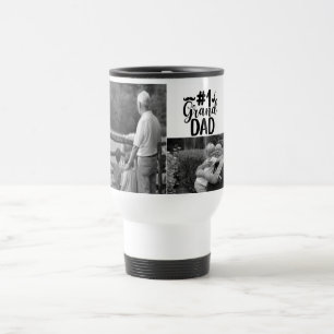 Personalized #1 Grand Dad Travel/Commuter Mug